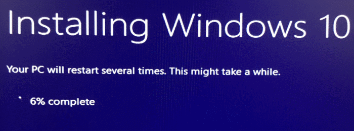 réparer l'installation de Windows 10 sans perdre les applications et les données pic10