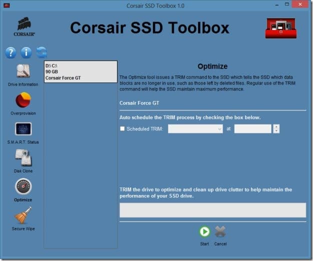 Corsair SSD Toolbox Téléchargez la version complète gratuitement