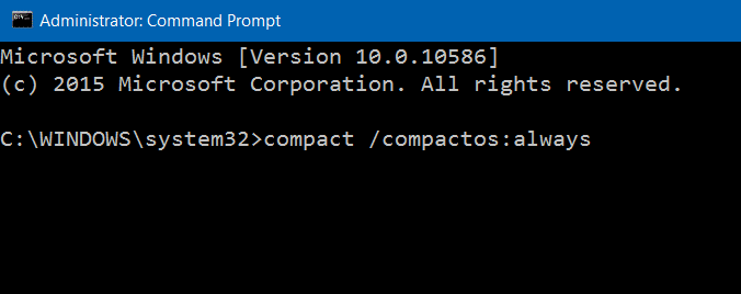 Compresser les fichiers et dossiers d'installation de Windows 10 Step3