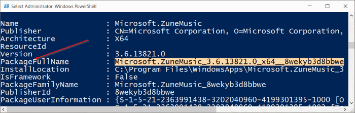 Désinstaller Groove Music à partir de Windows 10 pic4