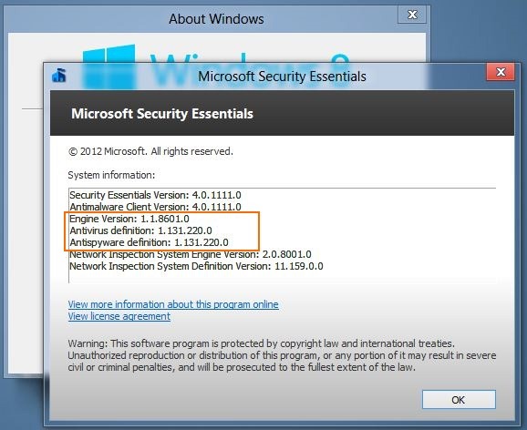 Installez Microsoft Security Essentials dans l'aide de Windows 8 2