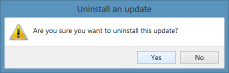 Désinstaller l'image 2 de Windows 8.1 Update 1