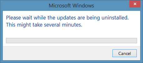 Désinstaller l'image 3 de Windows 8.1 Update 1