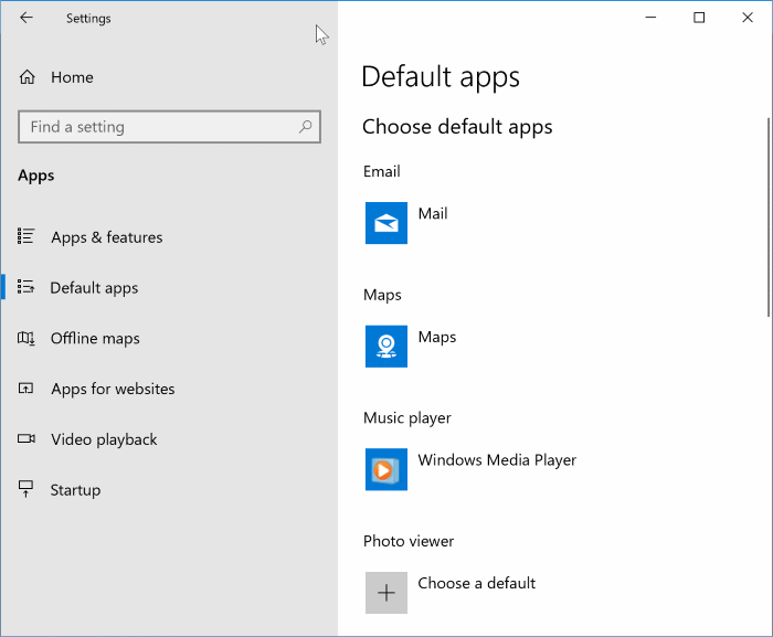 définir Windows Media Player par défaut dans Windows 10 pic3