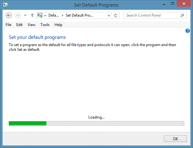 Définissez Windows Media Player comme lecteur audio par défaut dans Windows 8.1 Étape 3