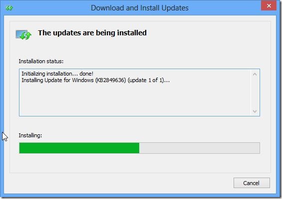 Mettre à niveau Windows 8 vers Windows 8.1 Preview Step3