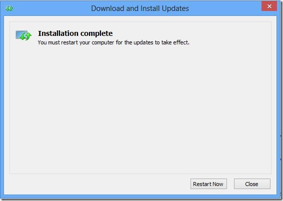 Mettre à niveau Windows 8 vers Windows 8.1 Preview Step4