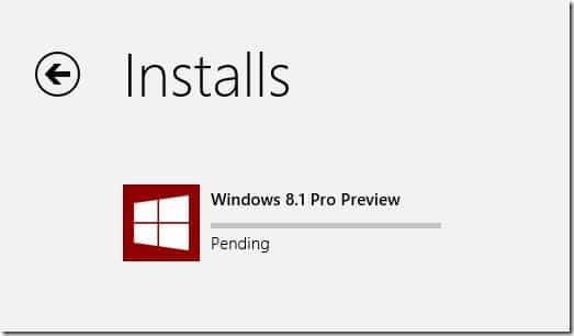 Mettre à niveau Windows 8 vers Windows 8.1 Preview Step11