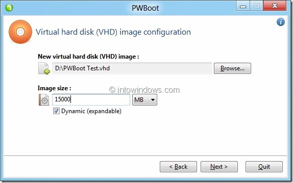 Démarrez Windows 8 à partir de VHD sans utiliser l'invite de commande Step4
