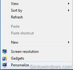 Comment personnaliser un thème Windows 7 pic2