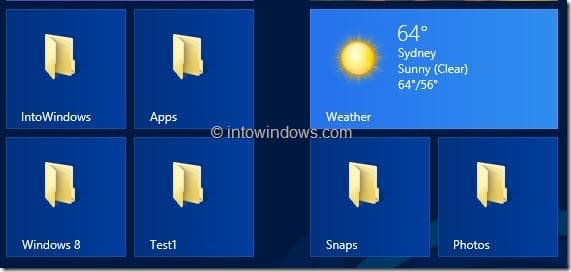 Personnaliser l'écran de démarrage dans Windows 8 Step6