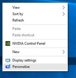 Changer la couleur de la barre des tâches dans Windows 10 étape 1