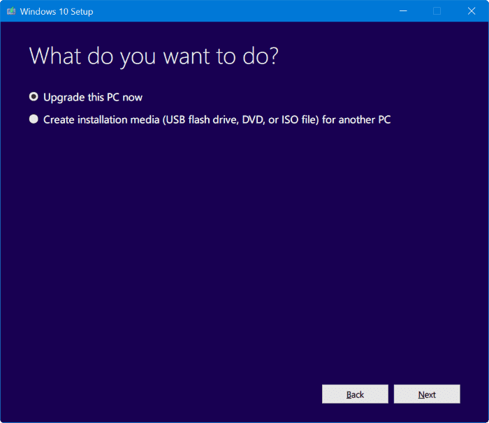 installez la mise à jour Windows 10 Creators Update pic1 maintenant
