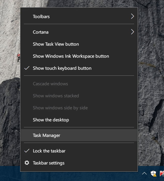 supprimer l'icône du Centre de sécurité Windows Defender de la barre des tâches dans Windows 10 pic2