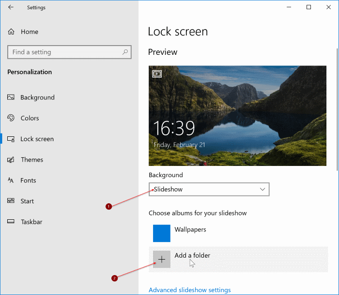 activer ou désactiver l'image de l'écran de verrouillage Windows Spotlight dans Windows 10 pic2