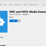 1612885611 375 Microsoft facture les extensions multimedias HEIF et HEVC disponibles en