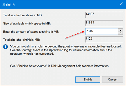 utiliser la gestion de disque pour partitionner l'USB sur Windows 10 pic8