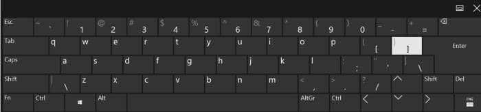 activer la disposition complète du clavier standard dans le clavier tactile dans Windows 10 pic2