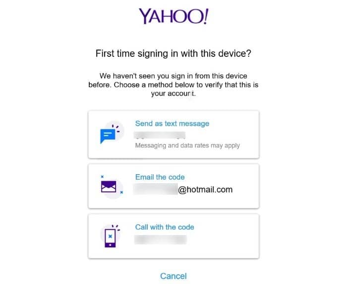 ajouter un compte de messagerie Yahoo à Windows 10 7 Mail Pass