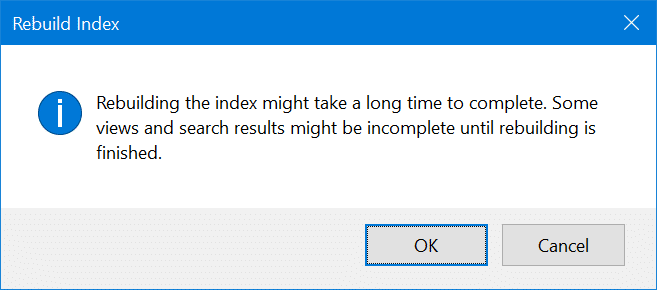 masquer les fichiers et les dossiers des résultats de recherche dans Windows 10 pic7