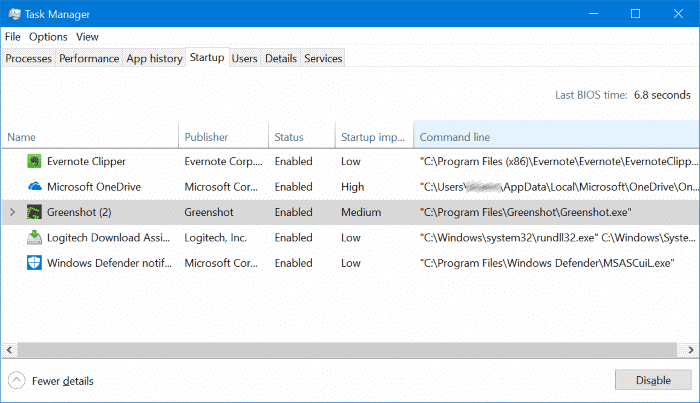 ouvrir l'emplacement des programmes de démarrage dans Windows 10 pic4