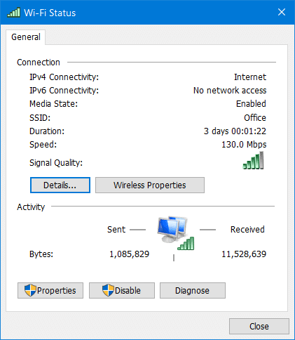 désactiver le wifi lorsque le câble Ethernet est connecté dans Windows 10 pic4