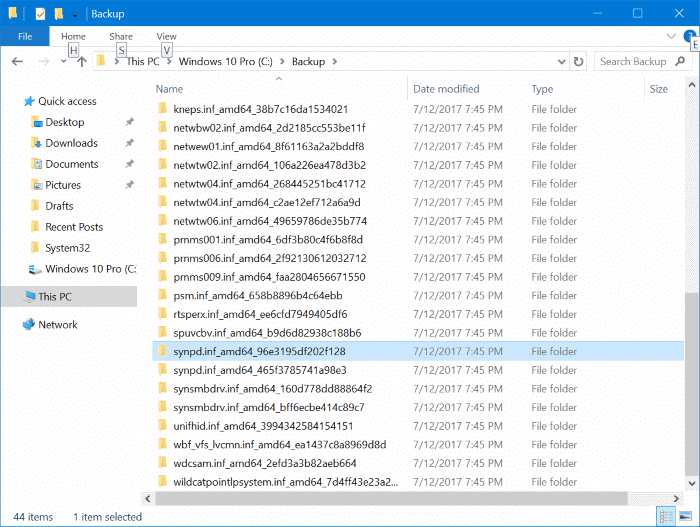 1612996951 305 Comment sauvegarder les pilotes Windows 10 a laide de PowerShell