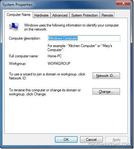 Activer le bureau à distance dans Windows 7