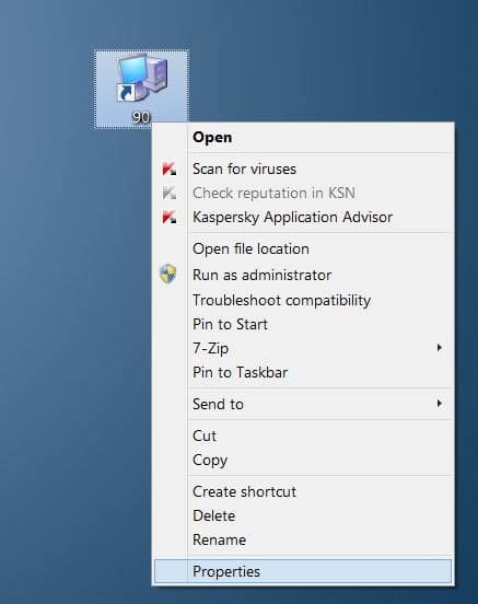 Raccourci clavier pour faire pivoter l'orientation de l'écran dans l'image Windows 7