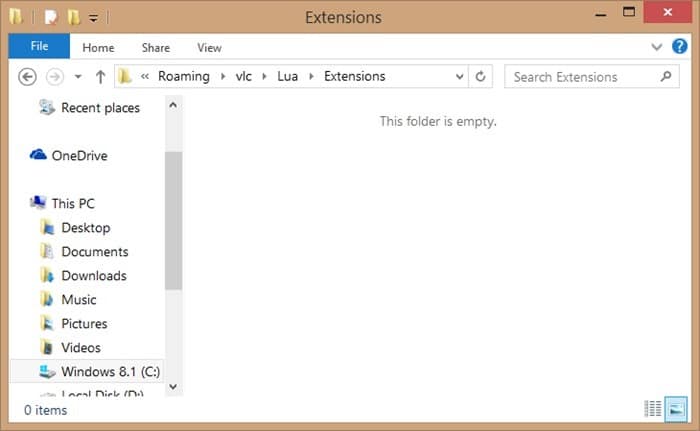 Installez les extensions VLC step51