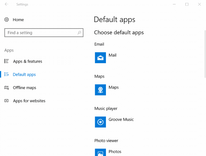 fonctionnalités de l'application dans Windows 10 Creators Update pic2