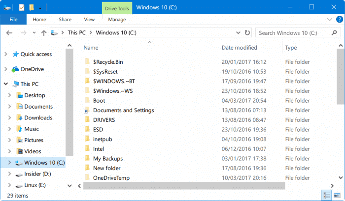 rechercher des fichiers volumineux dans Windows 10 pic1