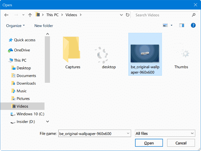Ajouter des fichiers au menu Démarrer dans Windows 10 pic2.1