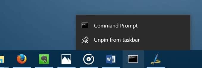 exécuter un programme épinglé sur la barre des tâches en tant qu'administrateur Windows 10 pic2