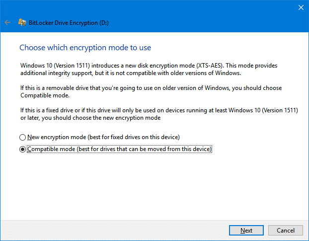 crypter le lecteur USB à l'aide de Bitlocker dans Windows 10 pic7.3