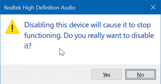désactiver le haut-parleur de l'ordinateur portable dans windows 10 pic6