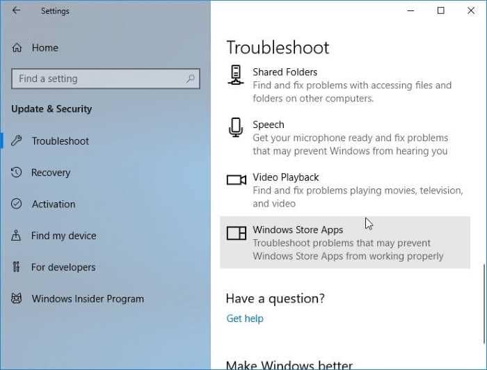 restaurer l'application Store manquante dans Windows 10 pic5