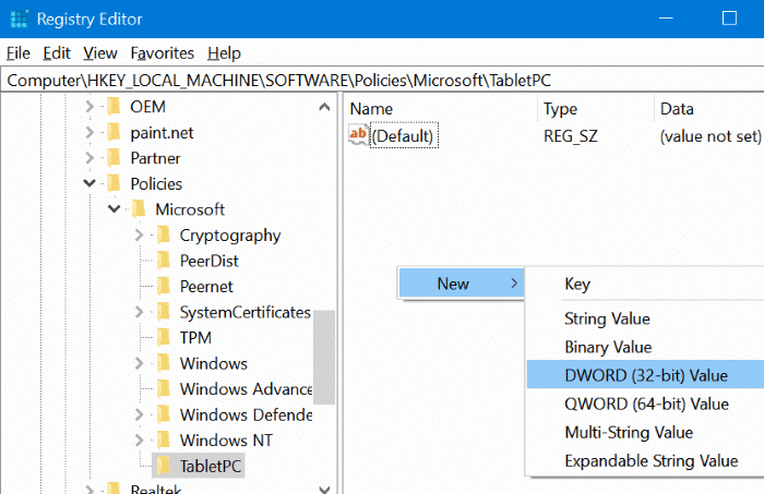 activer ou désactiver l'outil de capture dans Windows 10 pic5