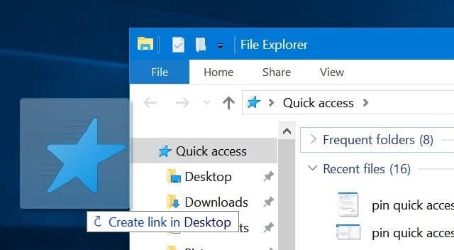 bloquer l'accès rapide à la barre des tâches dans Windows 10 pic5