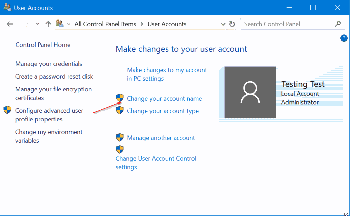 renommer les comptes d'utilisateurs dans Windows 10 pic7