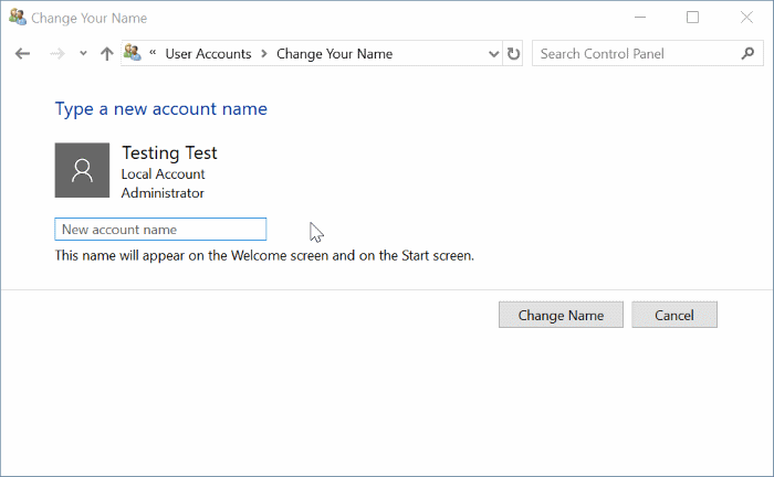 renommer les comptes d'utilisateurs dans Windows 10 pic8
