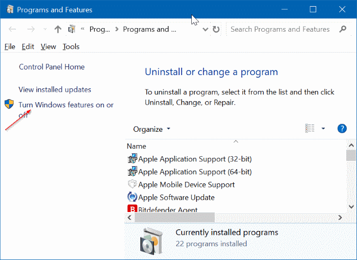 supprimer Microsoft XPS Document Writer de Windows 10 pic5