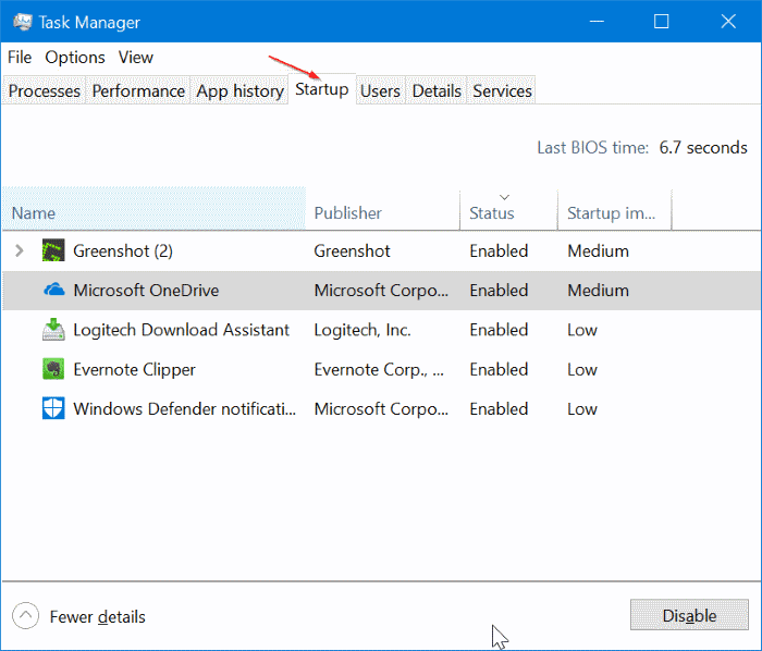 Découvrez les programmes qui ralentissent le démarrage de Windows 10 pic2