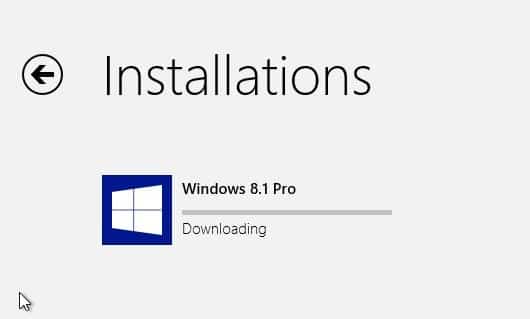 Téléchargez et installez la mise à jour Windows 8.1 Step3