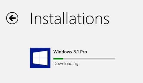Téléchargez et installez la mise à jour Windows 8.1 Step4