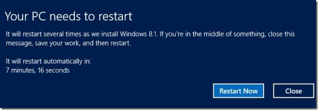 Téléchargez et installez la mise à jour Windows 8.1 Step5