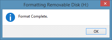Le fichier de réparation est trop volumineux pour l'erreur du système de fichiers de destination Step3