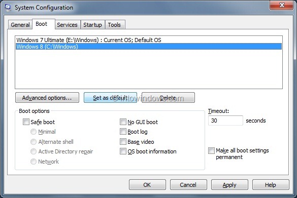 Activer le menu Démarrer de Windows 8 Étape 3