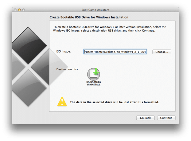 Créer une clé USB amorçable Windows 8.1 sur Mac (4)