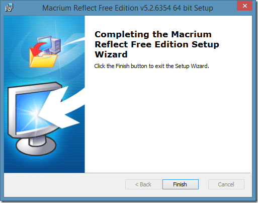 Comment installer Macrium Reflect Free Picture 7